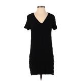 Madewell Casual Dress - Shift: Black Solid Dresses - Women's Size 2X-Small