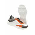 Mey & Edlich Herren Sneaker-Schuh Weiss einfarbig