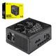 Corsair RM750x Shift Vollmodulares ATX-Netzteil - Modulare Seitenschnittstelle - ATX 3.0- & PCIe 5.0-kompatibel - Null-Drehzahl-Lüftermodus - 105°C-Kondensatoren - 80 Plus Gold-Effizienz - Schwarz