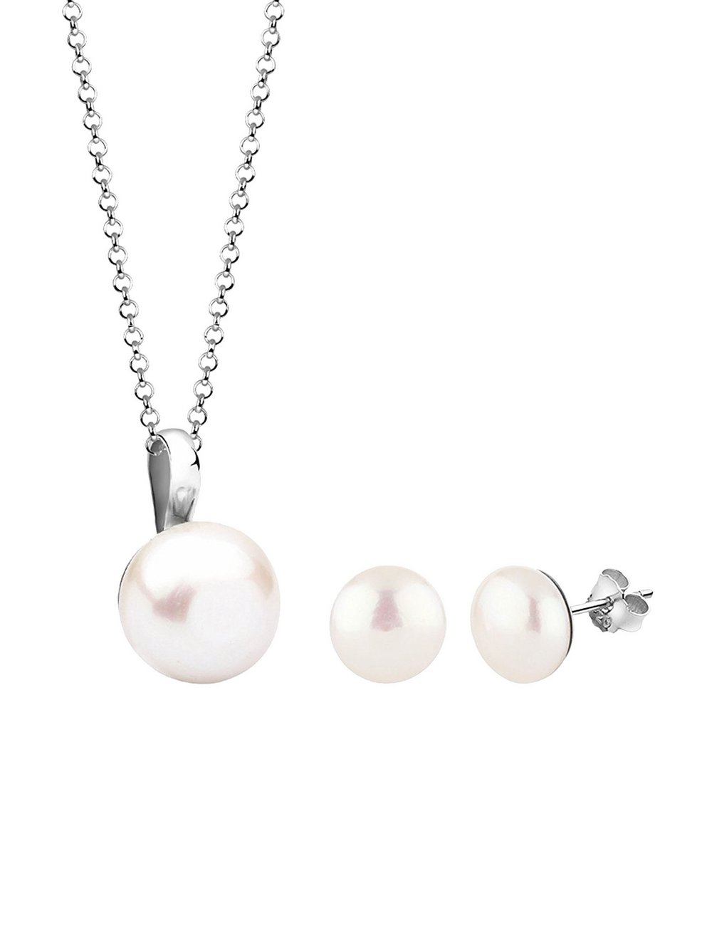 Nenalina Schmuckset Damen silber, 45