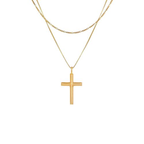 KUZZOI Halskette Herren gold, 50