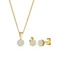 Elli Diamonds Schmuckset Damen gold, 45