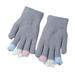 ASEIDFNSA Light Gloves Kids Boys Gloves 4 Year Old Children Five Finger Gloves Winter Boys Velvet Points Boys Girls Warm Toddler