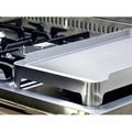 Lofra Teppanyaki for Gas Burner, Stainless Steel in Gray | 2.5 H x 9.75 W x 19.25 D in | Wayfair LFTEPSS