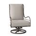 Summer Classics Outdoor Carmel Rocking Metal Chair w/ Cushions in Black | 42.5 H x 29 W x 32.5 D in | Wayfair 349431+C689H6458W6458