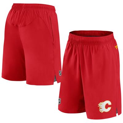 Calgary Flames Authentic Pro Rink Shorts für Herren in Rot Image