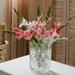 Faux Silk Artificial Gladiolus Flower Stem