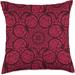 East Urban Home Decorative Throw Pillows Home Lotus Accent Mandala Decorative Throw Pillow Polyester/Polyfill blend | 18 H x 18 W x 2 D in | Wayfair