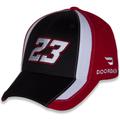 Men's 23XI Racing Black/Red Bubba Wallace Restart Adjustable Hat