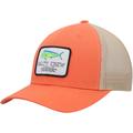 Men's Salty Crew Orange/Khaki Mahi Mount Retro Trucker Snapback Hat