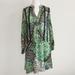 Anthropologie Dresses | Anthropologie Tiny Brand Green Paisley Patchwork T-Shirt Midi Dress | Color: Blue/Green | Size: Xs