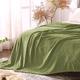 BEDELITE Fleece Blanket Queen Size, Plush Cosy Large Sage Green Blanket for Sofa & Bed, Super Soft and Warm Fluffy Blanket