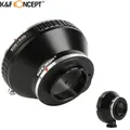 CONCEPT K & F pour EOS vers P/Q adaptateur d'objectif de caméra avec trépied pour Canon EOS EF