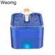 Filtre de fontaine à eau automatique pour animaux de compagnie abreuvoir LED intérieur