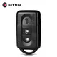 KEYYOU – coque de clé télécommande 2 boutons pour Nissan Micra x-trail Qashqai Juke Duke Pathfinder