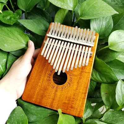 Gecko-Kalimba africain à 15 touches K15K piano à pouces clavier perSCH pour enfants naturel