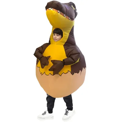 Costumes gonflables T-REX pour enfants Halloween Cosplay Costume dinosaure oeuf sauter Disfraz fête