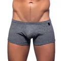 Boxer Sexy en Coton pour Homme Sous-Vêtement à la Mode Doux et Confortable Décontracté à Haute
