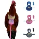 Laisse SFP Jetable Réglable Confortable Respirant Petite Taille Poule Glaçage pour Animaux de