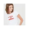 T-shirt manches courtes femme estival et humoristique Tumblr Grunge Harajiku