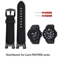 Ceinture de montre étanche en Silicone pour hommes pour Casio 5480 série PROTREK PRW-7000/7000fc