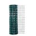 Fencer Wire Vinyl Coated 16 Gauge Welded Fence Wire Roll, Mesh Size 2-Inch x 3-Inch Vinyl/Metal in Green | 48 H x 300 W x 0.1 D in | Wayfair