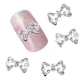 Mini autocollants en alliage strass pour Nail Art 10 pièces décoration pour manucure et Nail Art