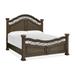 Bloomsbury Market Ampelia Complete Queen Panel Bed Wood in Brown/Green | 72 H x 85 W x 91.5 D in | Wayfair 52028F264F684651B91C09DF6AC83B7D