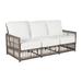 Summer Classics Newport 79" Wide Outdoor Wicker Patio Sofa w/ Cushions Wicker/Rattan/Olefin Fabric Included/Sunbrella® Fabric Included | Wayfair