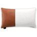 17 Stories Throw Pillow Faux Leather in Brown | 12 H x 20 W x 2 D in | Wayfair 6BE156C2576C41E39D23CD9F44A13400