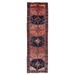 ECARPETGALLERY Hand-knotted Melis Vintage Copper Wool Rug - 3'4 x 10'4