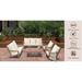 Clihome 4-6 Piece HIPS Outdoor Garden Patio Set with Cushions