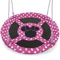 Disney Minnie Mouse 40-inch Saucer Swing â€“ Includes Hardware for Swing Set or Tree Attachment