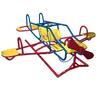 Lifetime Kid s Ace Flyer Metal Teeter Totter Yellow Red and Blue (151110)