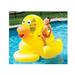 Inflatable Yellow and Orange Giant Ducky Swimming Pool Float Toy - 60