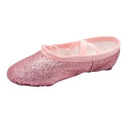 LBECLEY Shoes Y3 Children Shoes Dance Shoes Warm Dance Ballet Performance Indoor Shoes Yoga Dance Shoes Glitter Girls Toddler Shoes Boys Girls Tennis Shoes Pink 30