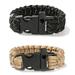 Bracelet Set for Men Women Bracelets Rope Braided with Parachute Cord for Emergency Outdoor Survival