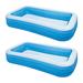 Intex Swim Center 72in x 120in Rectangular Inflatable Swimming Pool 2 Pack