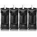 Eurmax Heavy Duty Canopy Water Weights Bag for Pop up Canopy Tent Set of 4-Black