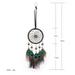 Cute Wind Chimes Hummingbird Rain Gauge Solar Hanging Catcher Gift Bead Lace Ornament Dream Handmade Decoration Home Decor Wind Chimes Memorial Gift with Song