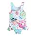 LBECLEY Girls Bathing Suits 7-16 Kids Toddler Baby Girls Spring Summer Floral Cotton Sleeveless Bodysuit Romper Holiday Beach Swimwear Clothes Girls Overalls Size 6 White 90