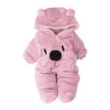 Jumpsuit Boy Hooded Solid Girl Romper Clothes Baby Velvet Cartoon Bear Girls Outfits Set Young Girl Outfits Baby Girl Baby Bouquet Made with Baby Clothes Welcome New Baby Girl 4t Girl Summer