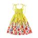 Princess Clothes Kids Baby Beach Straps Bohemian Floral Girls Dress Toddler Girls Dress Skirt Cute Baby Dress Girls Dresses for Kids Girls Skirts 5t Princess Dress Girls Size 6 Dresses 2t Dresses for