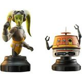 Gentle Giant - Star Wars Rebels - Hera And Chopper Bust 2-pack [COLLECTABLES] Figure Collectible