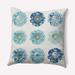 E by Design Gypsy Floral Indoor/Outdoor Throw Pillow