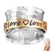 Tohuu Love Ring Fashion Heart Rings Rotating Ring Size 5-10 Vintage Ring Letters Love Spinners Ring Love Ring Birthday Gifts For Women noble