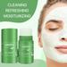 ELAIMEI Green Tea Mask Stick 2 Pack Deep Remove Blackhead Face Mask Stick Deep Cleaning Tea Tree Face Mask