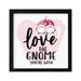 LifeSong Milestones Valentine s Day Shadow Box Framed Wall Art - Love the Gnome