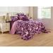 BH Studio Reversible Quilted Bedspread by BH Studio in Plum Tie Dye (Size KING)