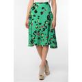 Urban Outfitters Skirts | Hp! Silence + Noise Animal Bias Cut Midi Skirt From Urban Outfitters Nwt | Color: Black/Green | Size: 0
